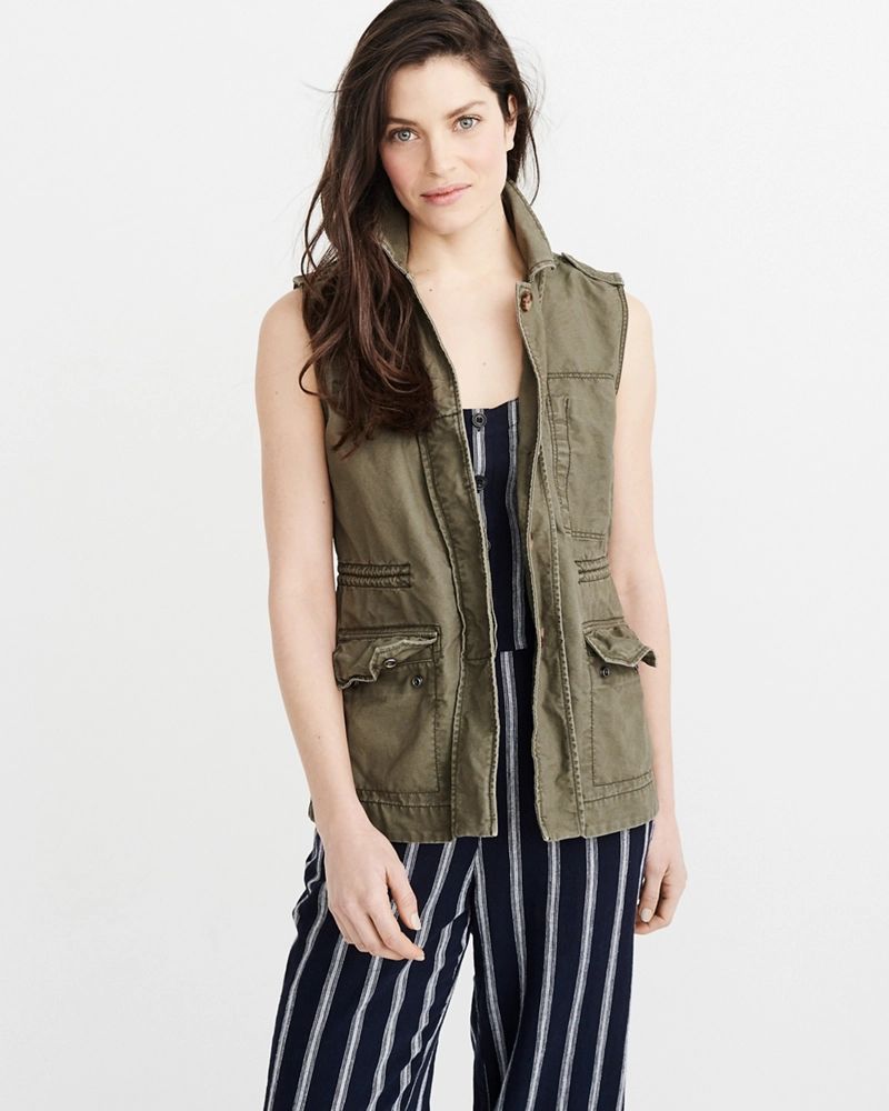 Womens Utility Vest | Abercrombie & Fitch US & UK