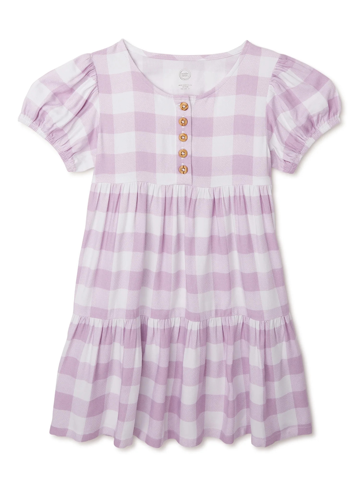 Wonder Nation Baby and Toddler Girls’ Woven Dress, Sizes 12M-5T | Walmart (US)
