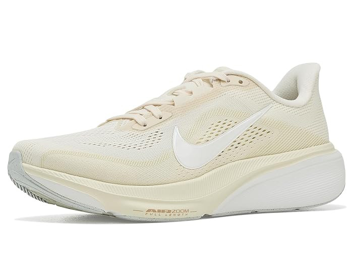 Nike Air Zoom Pegasus 42 Women's Shoes Chalk/Tattoo/Orange Pulse/Bright Violet : 8.5 B - Medium, Textile | Zappos.com
