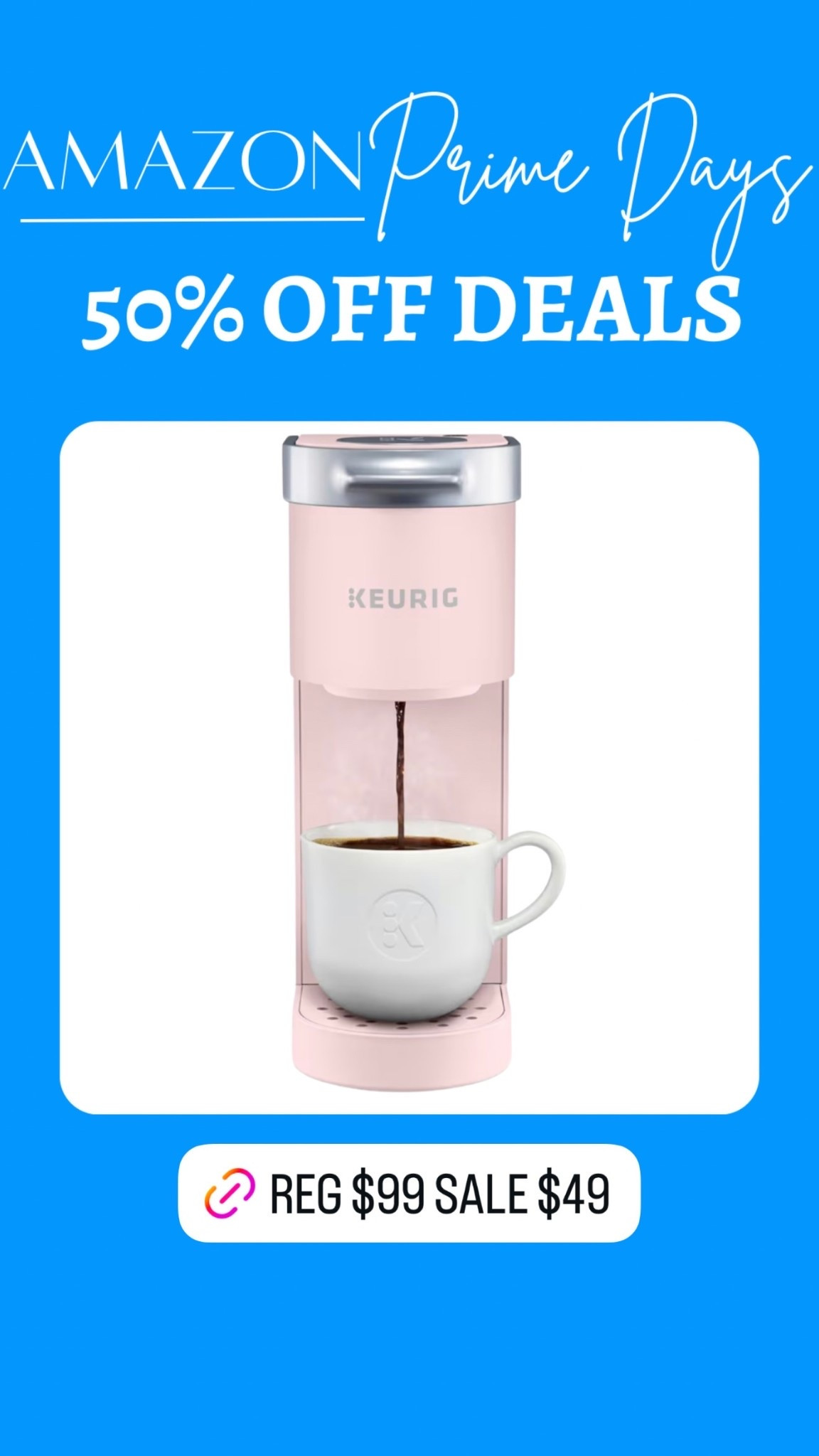 Keurig single cup coffee maker on sale for Amazon prime days. This is so good to grab a college bound student! 







#amazonprimeday 
Coffee maker 
Amazon deals 
Amazon home finds

#LTKSaleAlert #LTKHome