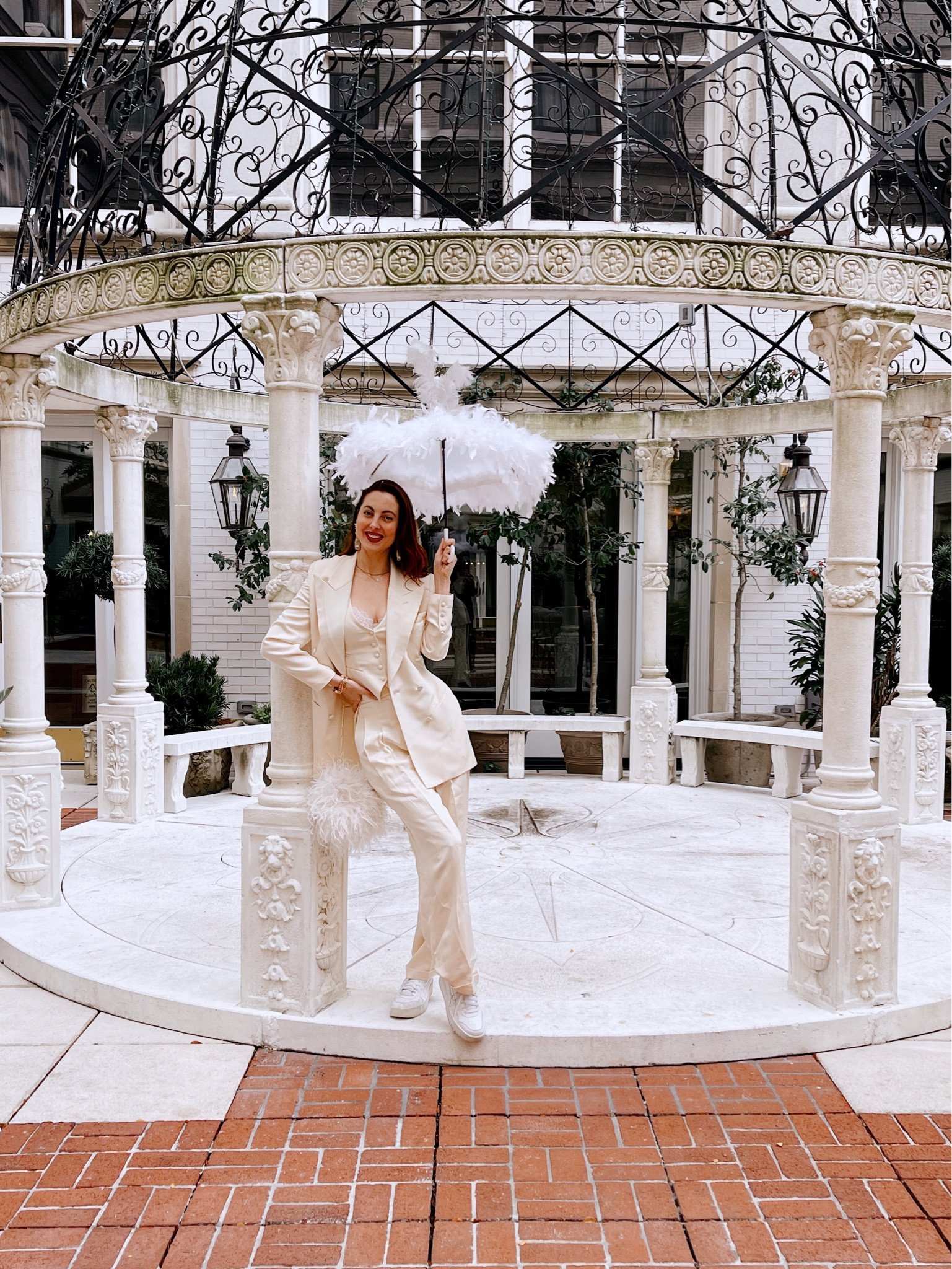 Wearing a vintage suit but linking one very similar from Favorite Daughter. #bachelorette #workwear

#LTKworkwear #LTKstyletip