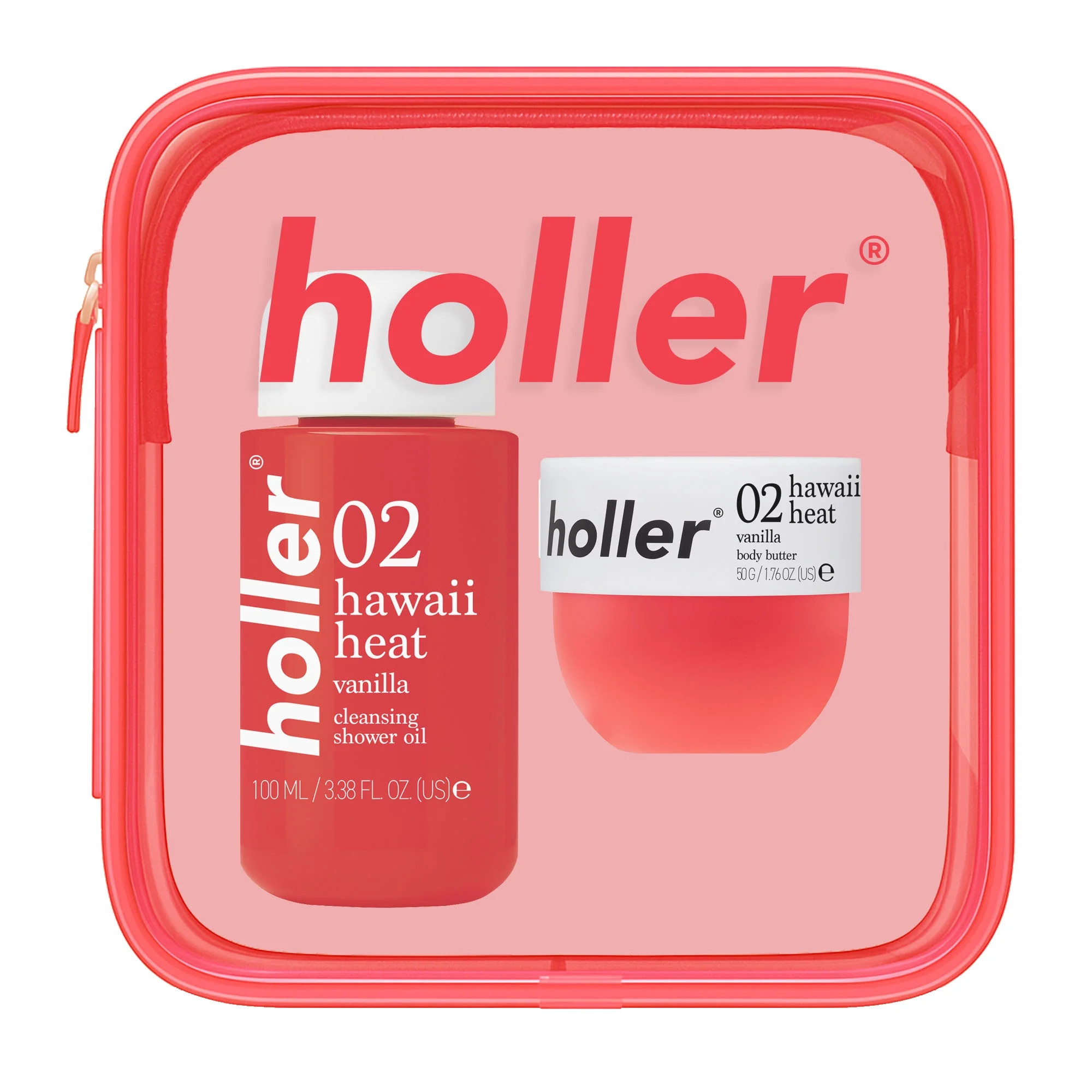Holler Heating Up In Hawaii Body Care Essentials Kit, 2 Piece Set | Walmart (US)