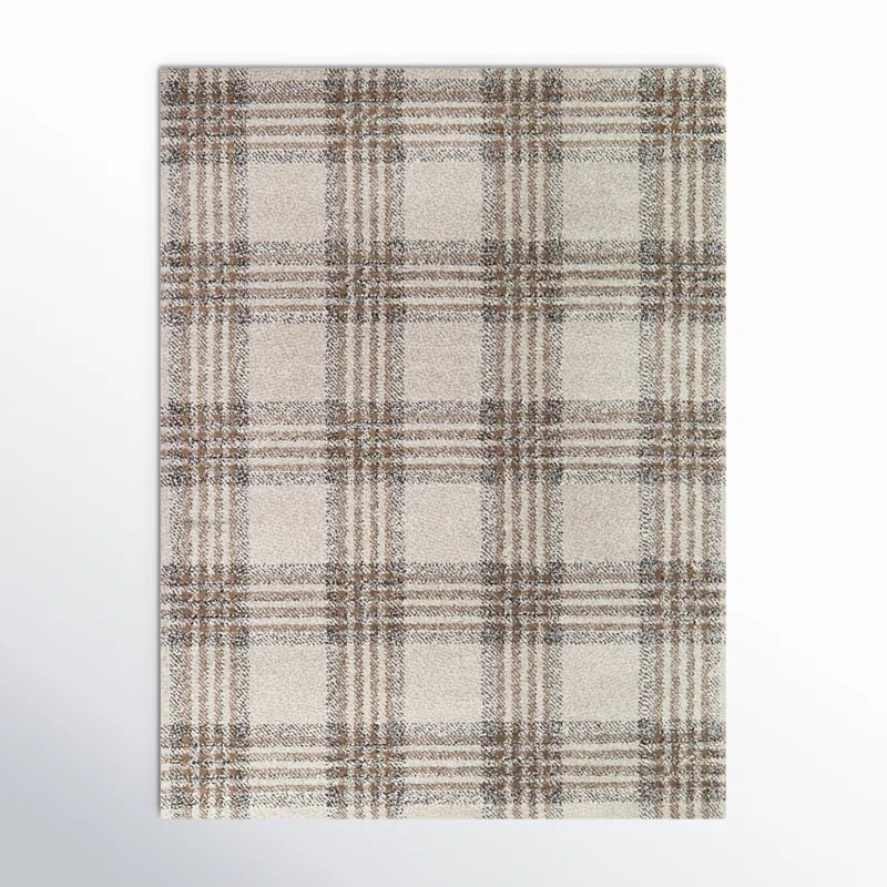 Kage Performance Plaid Indoor Rug | Wayfair North America