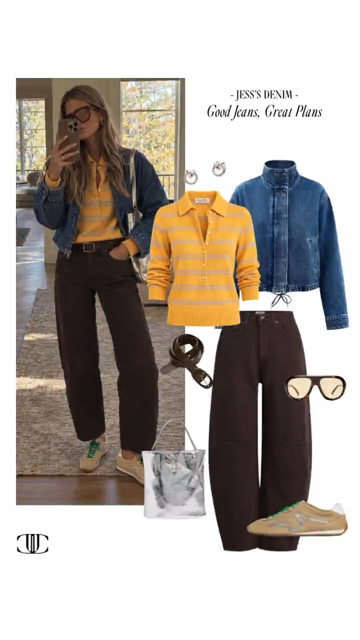 🍂 Good jeans, great plans.
In Good Jeans, Great Plans, I’m sharing 6 chic fall outfits built around denim that can keep up with wherever the day takes you—from coffee and errands to lunch, meetings, dinner, and drinks.
Think soft knits, polished jackets, elevated tops, comfortable shoes, and those finishing pieces that make even the simplest jeans look feel pulled together. Tap to shop all six looks and find your new go-to fall outfit formulas. 🤎✨
#LTKStyle #DenimStyle #FallOutfits #EverydayStyle #FallFashion #CasualChic #OutfitInspiration #WardrobeEssentials #LTKFinds

#LTKootd #LTKSeasonal #LTKOver40