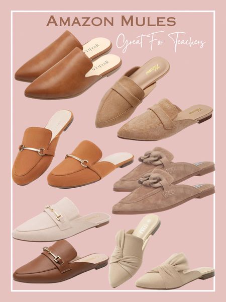 Amazon mules/ cute & comfy shoes for teachers/ spring flats




Amazon spring shoes/ teacher shoes/ spring mules/ amazon fashion/ amazon finds
#LTKFindsunder50 #LTKshoecrush #LTKworkwear 
#LTKBacktoSchool

#LTKtravel #LTKover40

#LTKWorkwear #LTKSeasonal #LTKShoeCrush
