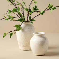 Marie Distressed Crackle Vase | Magnolia