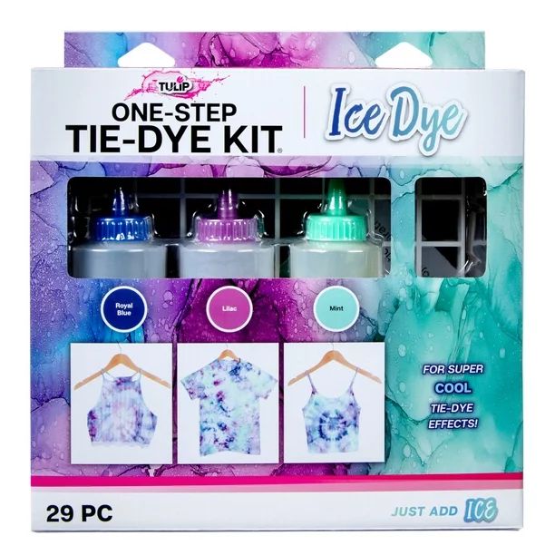 Tulip One-Step Tie-Dye Kit Ice Dye, 3 Vibrant Colors - Walmart.com | Walmart (US)