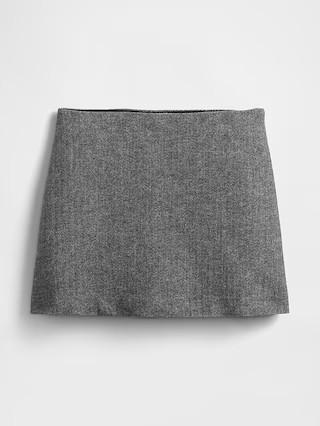 Herringbone Mini Skort | Gap (US)