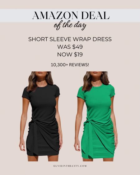 This shorts sleeve wrap dress is comes in a ton of colors and some of them are as low as $19! Can be dressed up or down. Perfect for travel, baby shower and graduation. 

Spring dress, graduation dress, travel outfit, fashion over 40

#LTKsalealert #LTKover40 #LTKfindsunder50