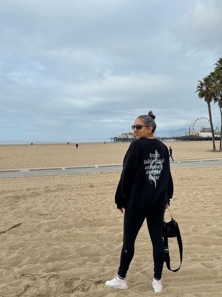 What I wore for a winter beach walk in Santa Monica

#LTKtravel #LTKmidsize #LTKfindsunder100