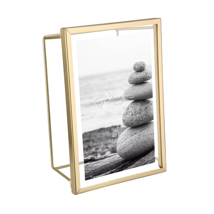 Wire Frame Matte Gold - Stonebriar Collection | Target