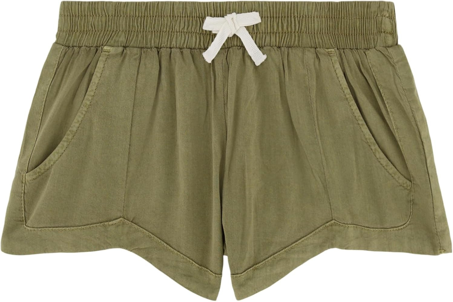 Billabong Girls' Mad for You Elastic Waist Pull-on Shorts, Side Seam Pockets, Casual & Comfortabl... | Amazon (US)
