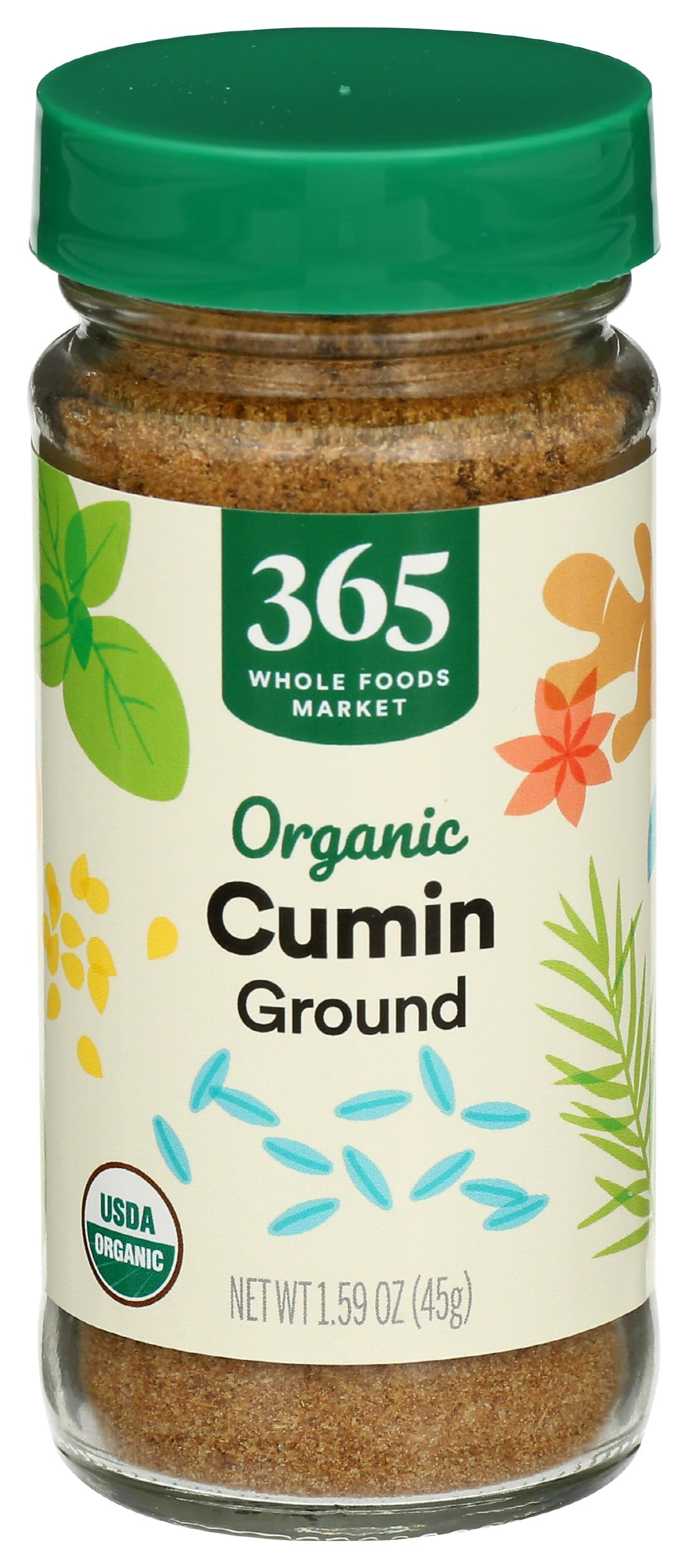 365 by Whole Foods Market, Organic Ground Cumin, 1.59 Ounce | Amazon (US)