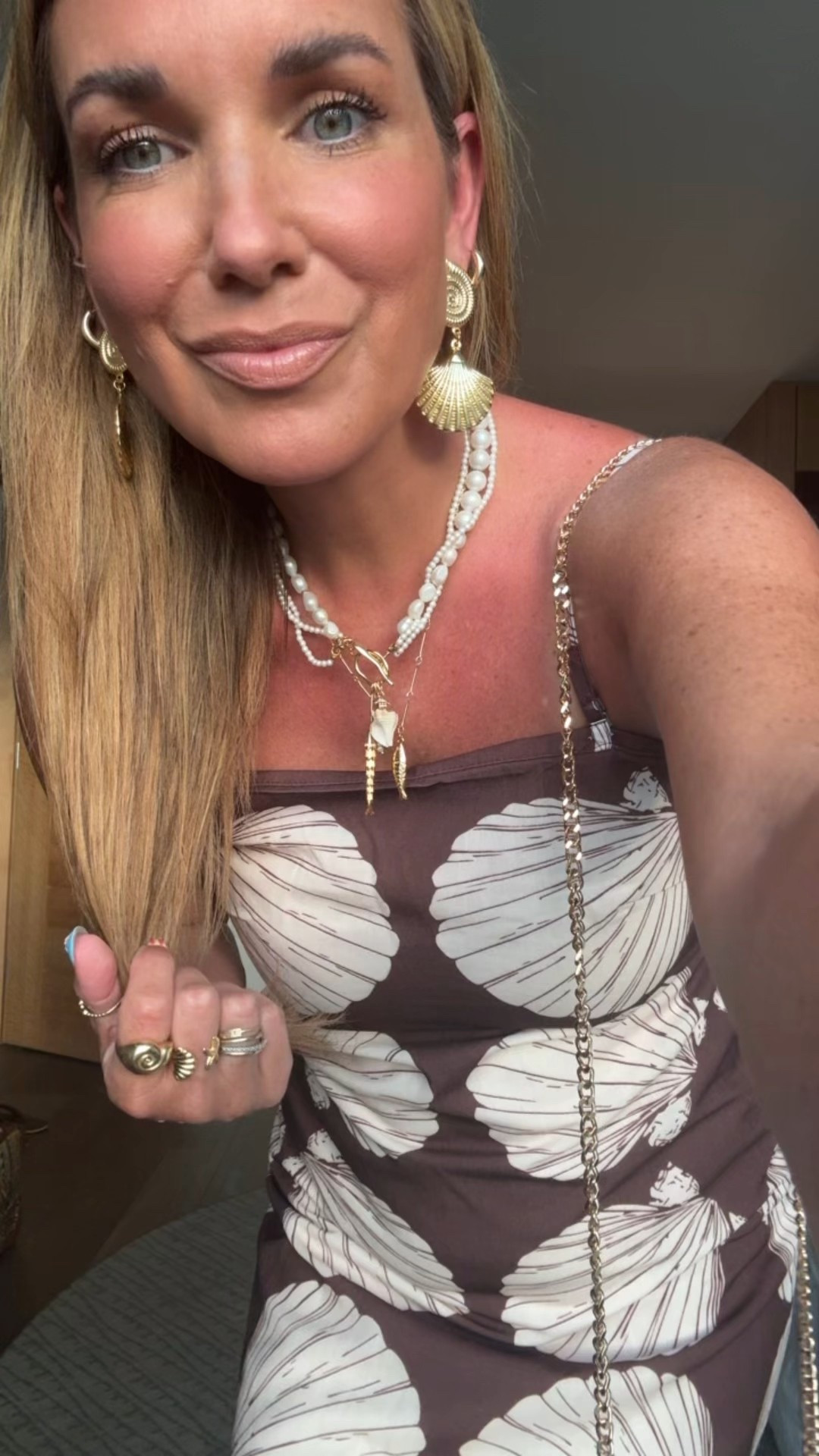 Last dinner outfit 🫶🏼🐚
Love this look for less Amazon dress that looks designer. Has adjustable, removable straps. 
Wearing size small. 

#LTKStyleTip #LTKTravel #LTKPetite