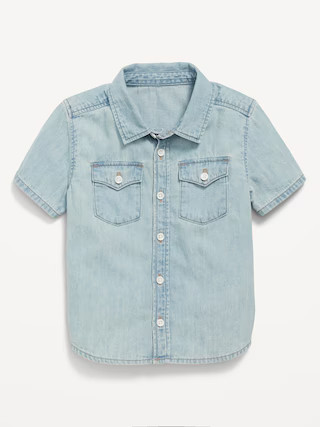 Short-Sleeve Pocket Shirt for Toddler Boys | Old Navy (US)
