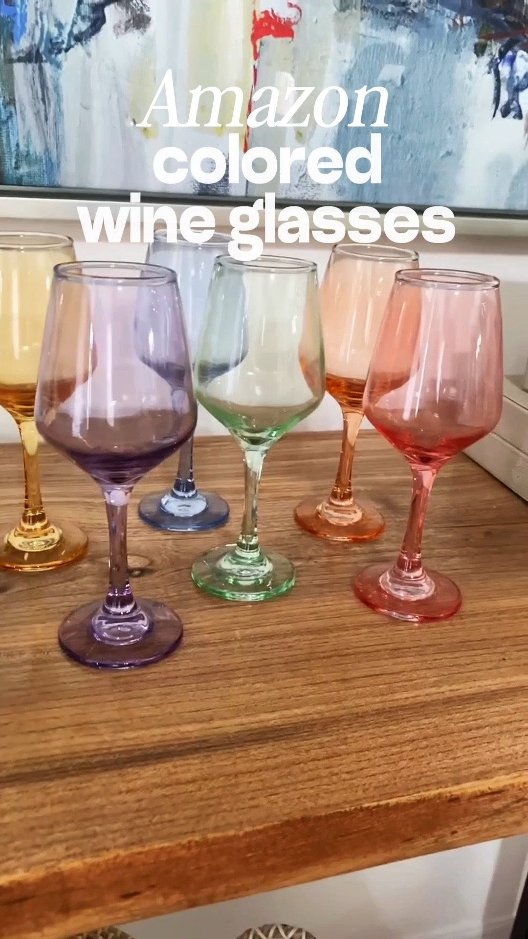 Your next dinner night just got an upgrade.
These colored wine glasses are seriously too pretty to gatekeep. 🍷

#LTKHome #LTKSeasonal