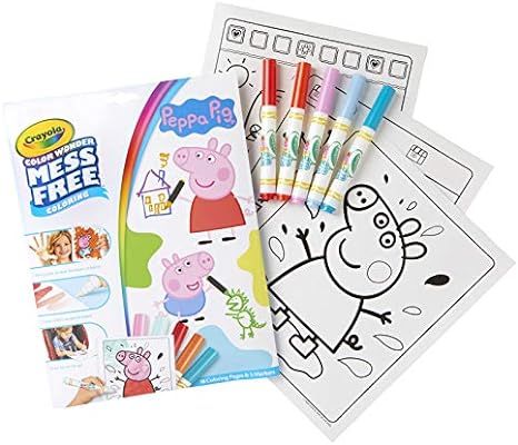 Crayola 75-7000 Color Wonder Mess Free Drawing, Peppa Pig | Amazon (US)