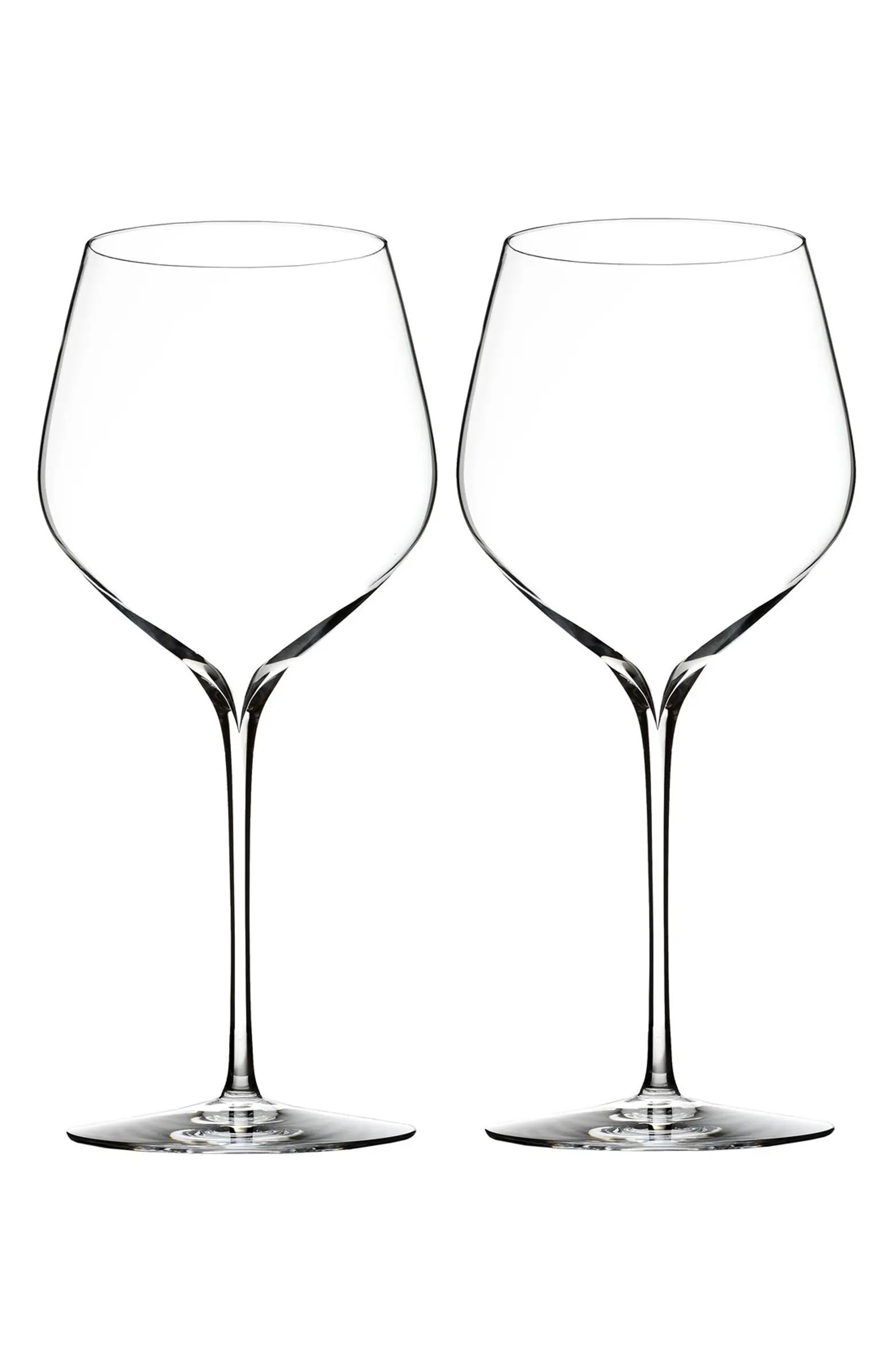 Waterford Elegance Set of 2 Fine Crystal Cabernet Sauvignon Glasses | Nordstrom | Nordstrom