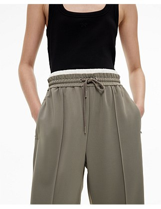 Witchery Double Waist Band Track Pants | David Jones | David Jones (Australia & New Zealand)