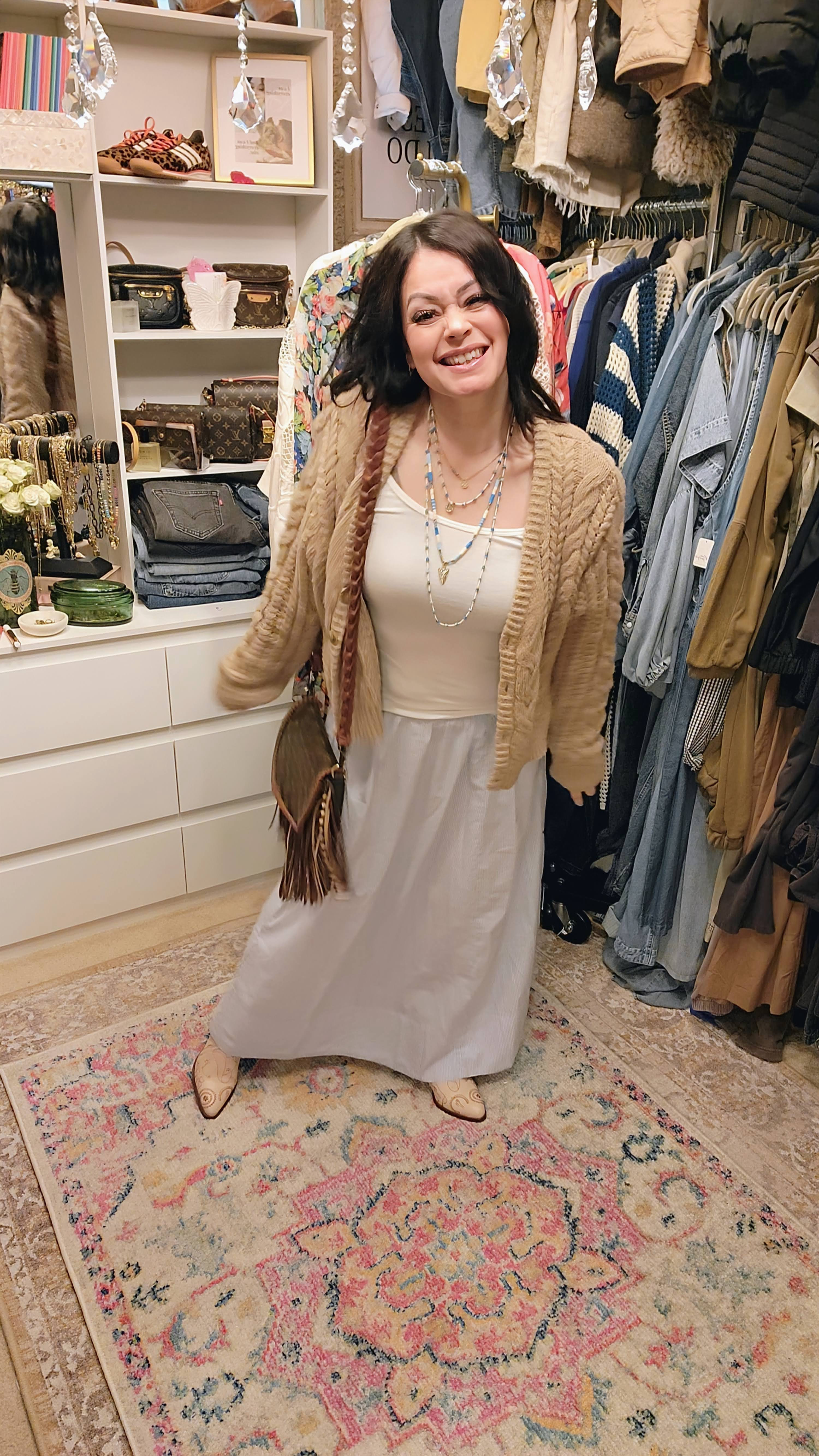 Wearing a medium in the skirt

#LTKWorkwear #LTKOver40 #LTKStyleTip