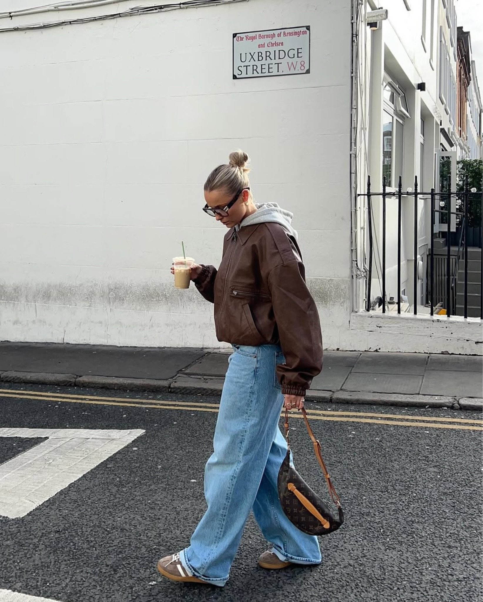 fave jacket is back in stock🤎 the perfect faux leather brown jacket for spring! X 

#LTKspring #LTKuk #LTKstyletip