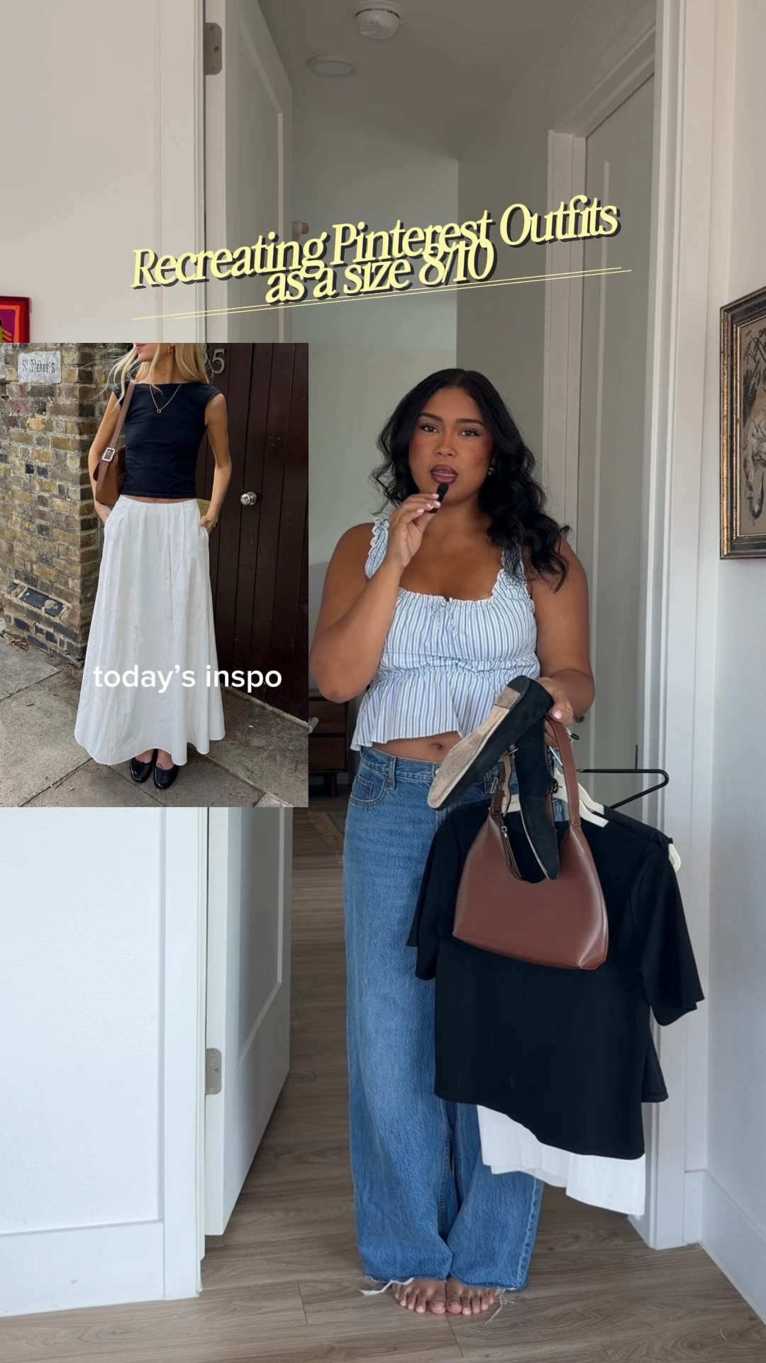 simple low effort spring/ summer friendly outfit that’s COMFY🖤skirt is PrincessPolly (not in stock rn but link in a similar from Quince, pretty much exact!!) & top is Amazon (has sticky adhesive so it doesn’t fall down/ runs true to size, wearing a M) 

#LTKgrwm #LTKSeasonal #LTKootd