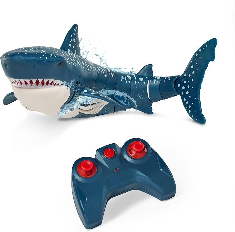 Terra by Battat - Remote Control Shark – Realistic Moving RC Shark Toy for Water Play & Swimmin... | Amazon (US)