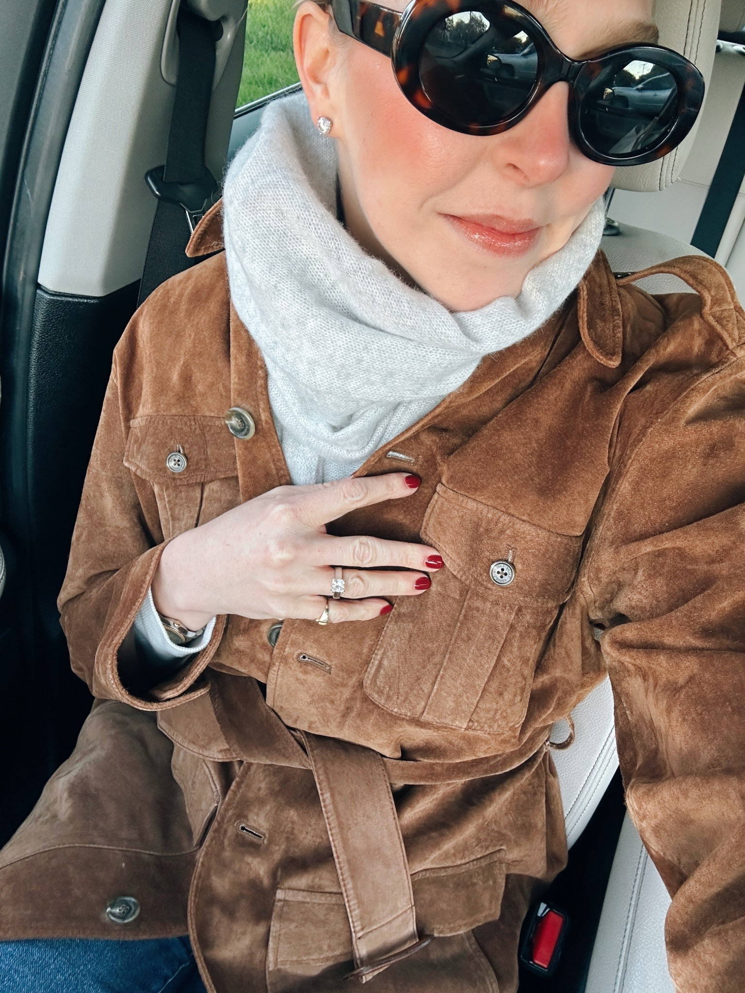 OOTD 12/15!! Bundled! And the scarf is on sale!! 