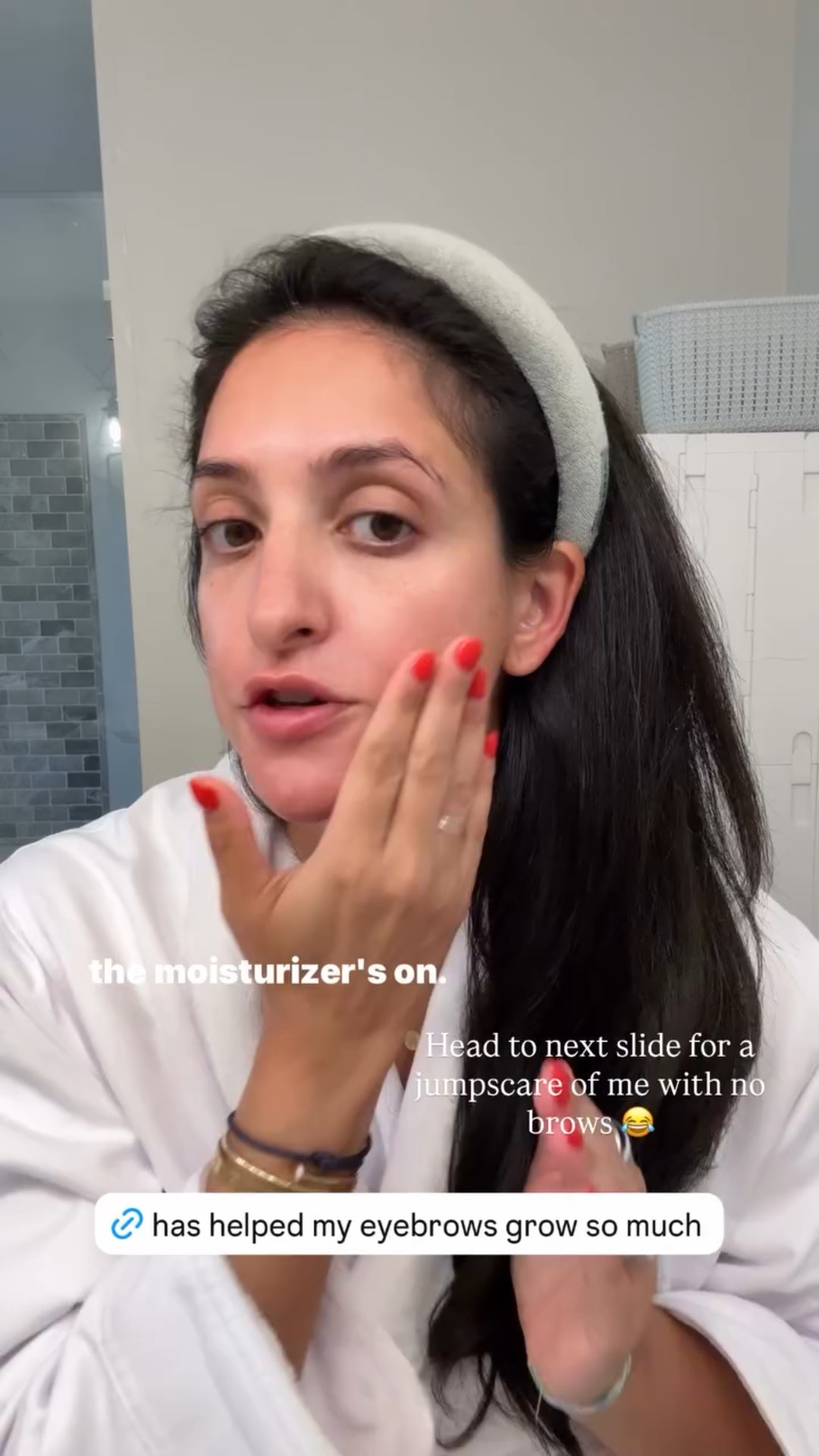 Head to next slide for a jumpscare of me with no brows 😂

This product has helped my brows grow so much! Use it twice daily.


#LTKBeauty #LTKOver40