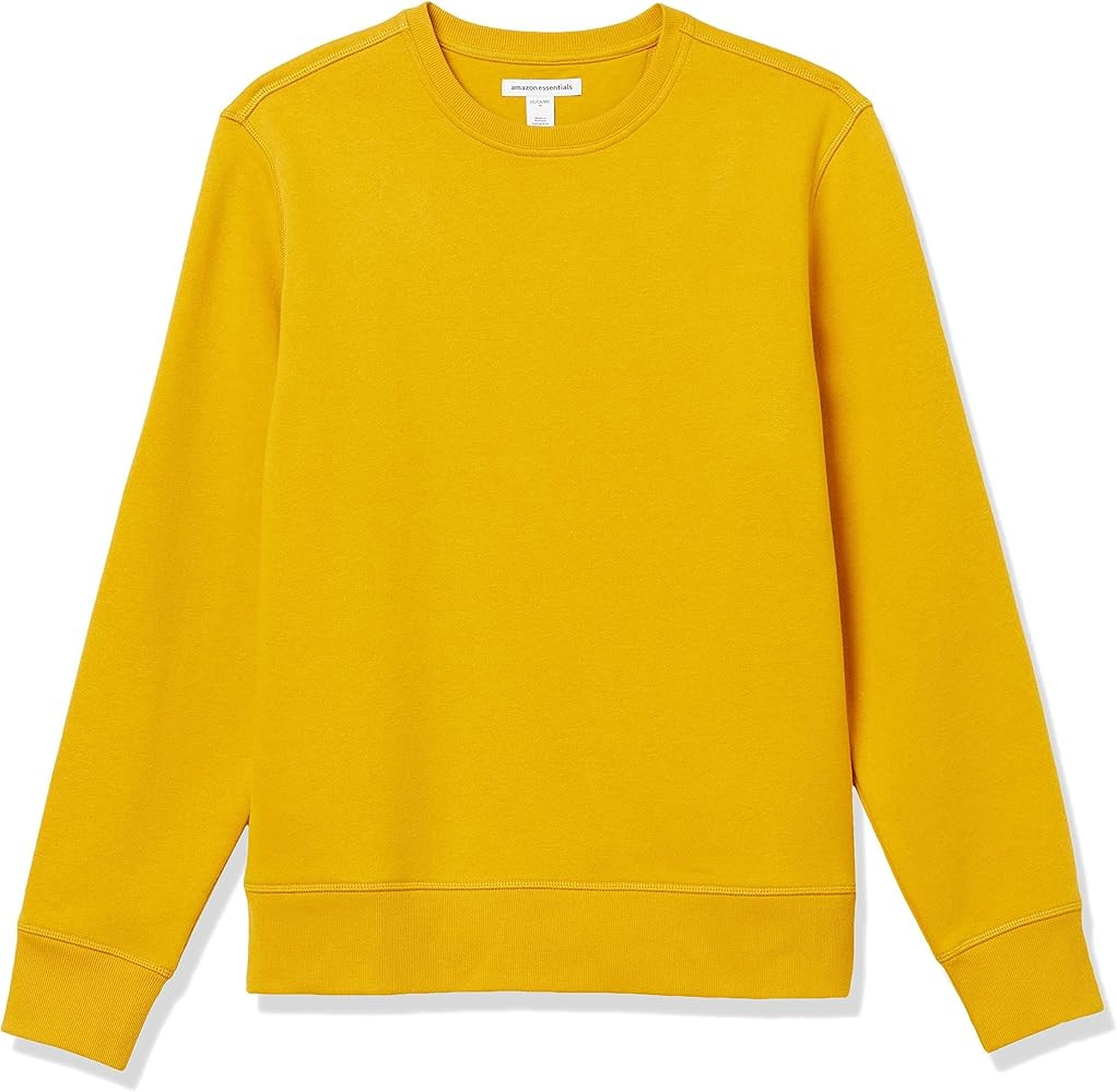 Amazon Essentials mens Fleece Crewneck Sweatshirt (Available in Big & Tall) | Amazon (US)