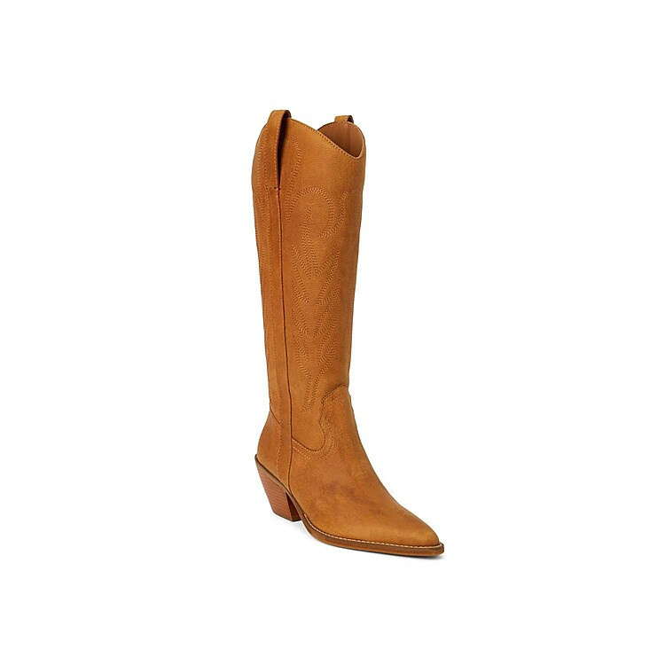 Coconuts Agency Cowboy Boot | Women's | Cognac | Size 8.5 | Boots | DSW