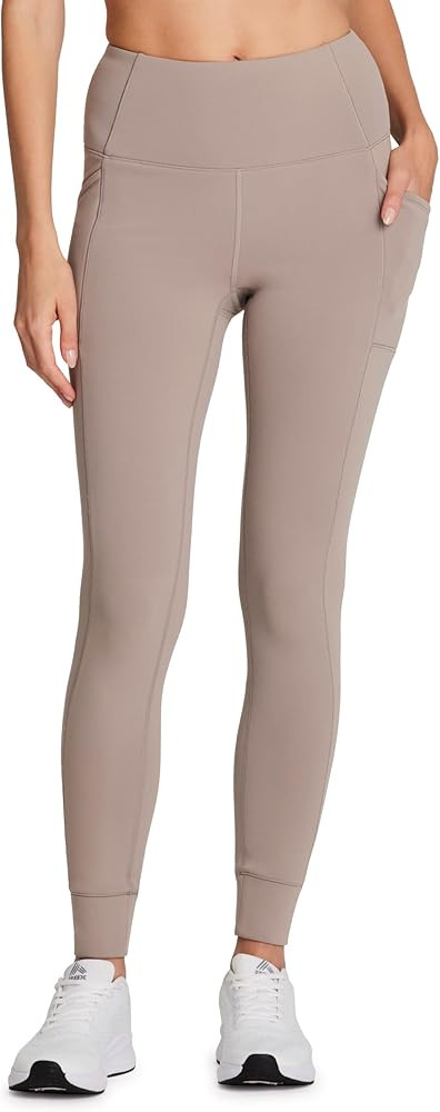 Avalanche Women's Winter Hiking Leggings, High Waist Full Length Fleece Lined Legging Fleece Yoga... | Amazon (US)