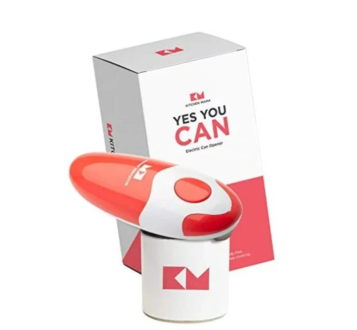 Kitchen Mama Electric Can Opener, Red | Walmart (US)