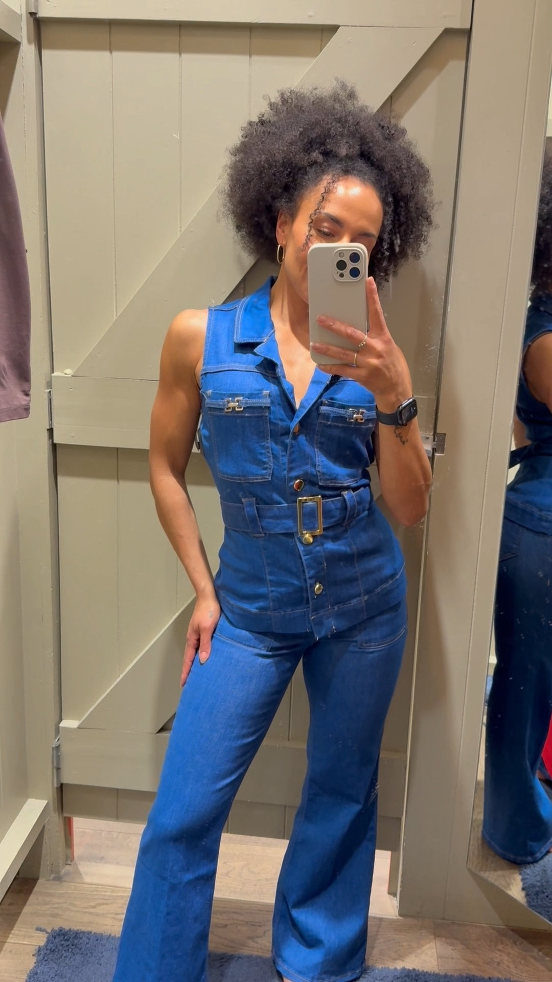 River Island changing room try on
I really liked the look of the waistcoat and jeans on the hanger but not sure about it on me… wearing both in size 6, would size down in both. 

The red joggers and top I loved!!! Such a great airport outfit/ casual day fit. Wearing XS in both. 

#riverisland #casual #summerlook #jeans #ootd #changingroomtryon

#LTKsummer #LTKspring #LTKuk