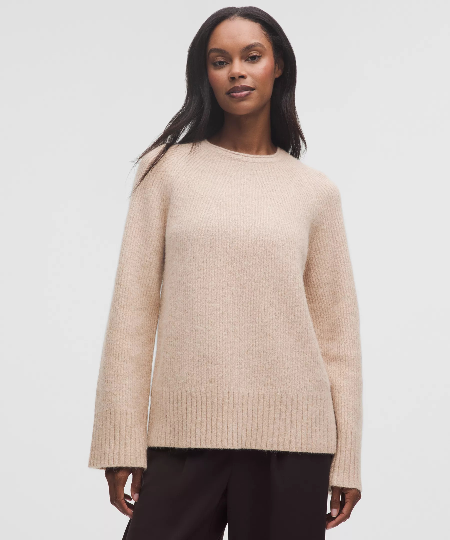 Alpaca-Blend Crewneck Sweater | Lululemon (US)