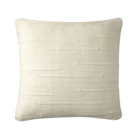 Better Homes & Gardens Gianna Ivory Paper Chindi 24 x 24 Pillow by Dave & Jenny Marrs | Walmart (US)