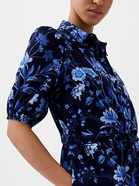 Puff Sleeve Midi Dress | Gap (US)