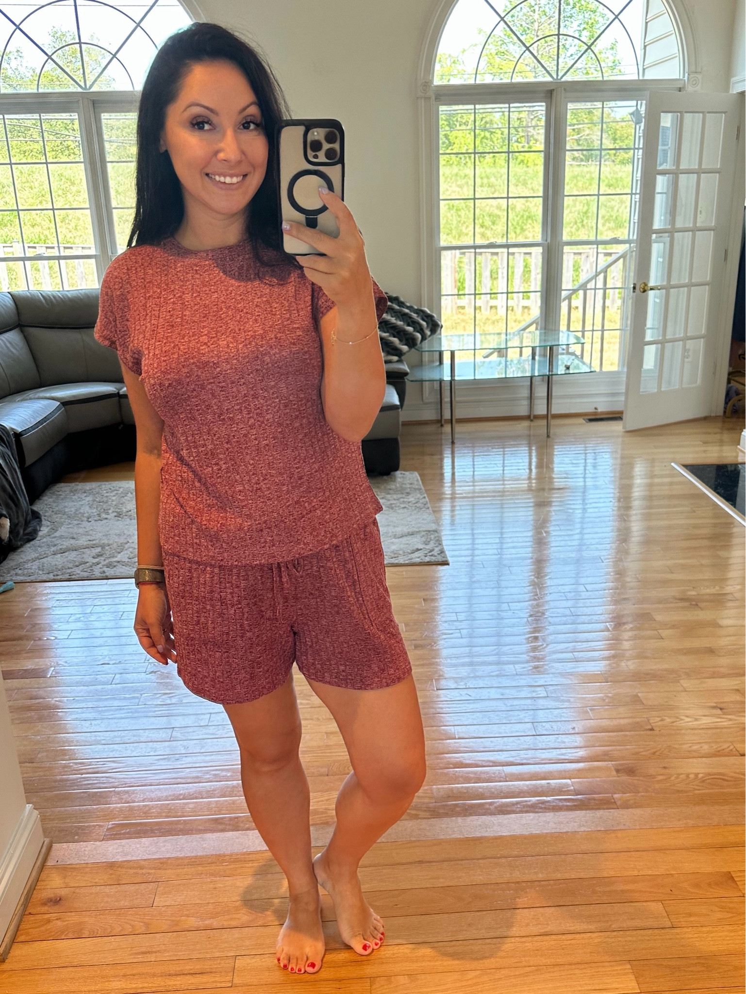 Super cute two piece to lounge in all day! 

#LTKSaleAlert #LTKFindsUnder50 #LTKMidsize