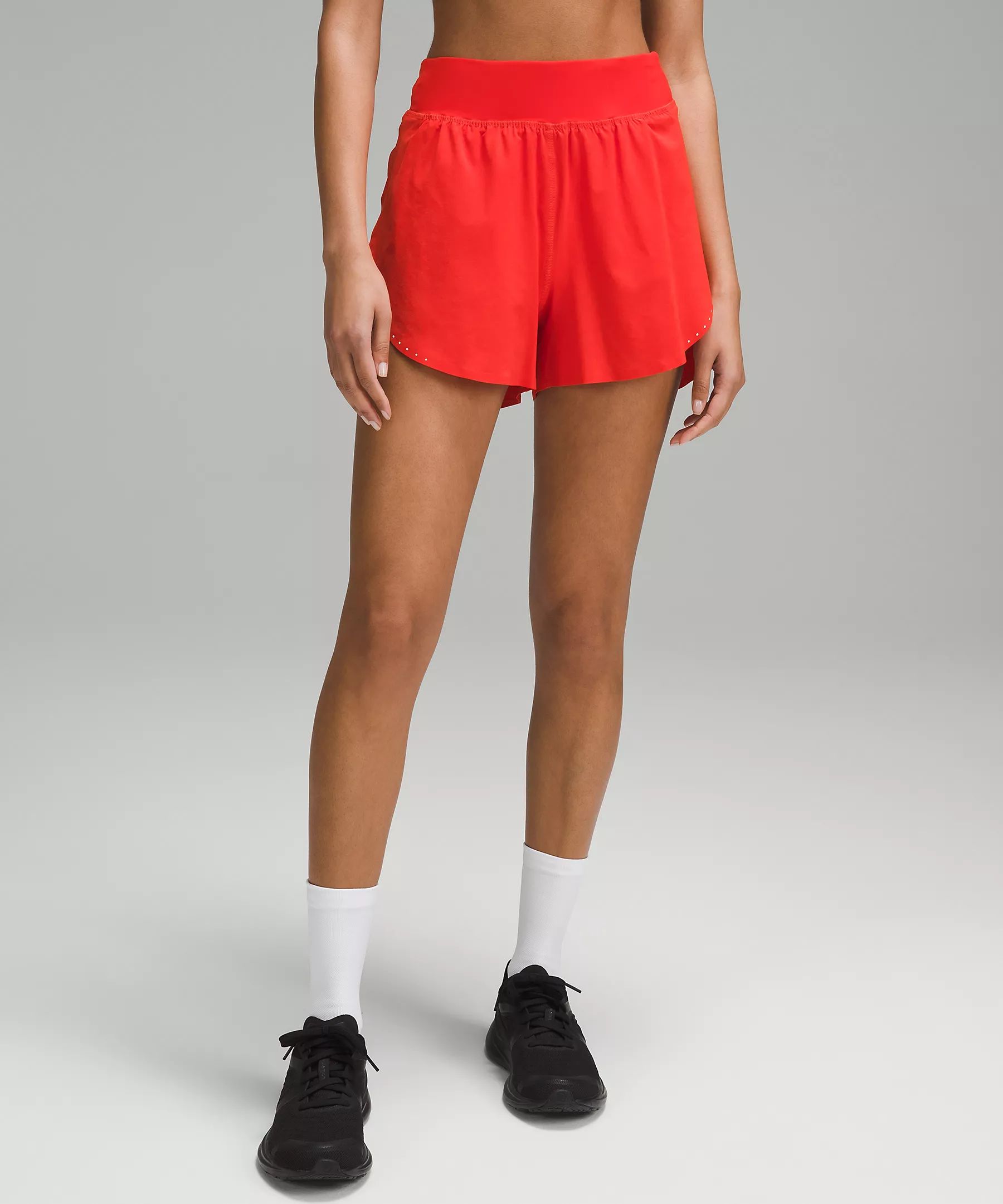 Fast and Free Reflective High-Rise Classic-Fit Short 3" | Lululemon (US)