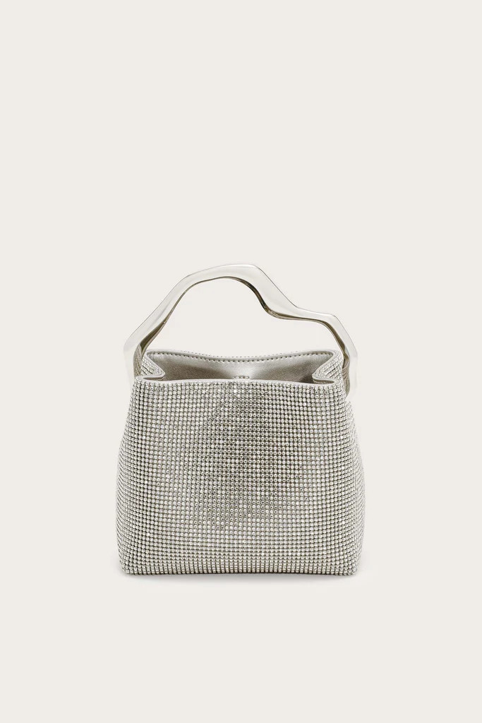 SOLENE MINI RHINESTONE BAG - CLEAR | Cult Gaia - US