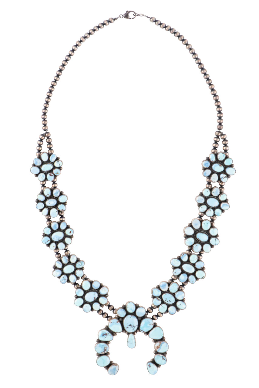 Golden Hills Turquoise Open Circle Necklace | Pinto Ranch | Pinto Ranch