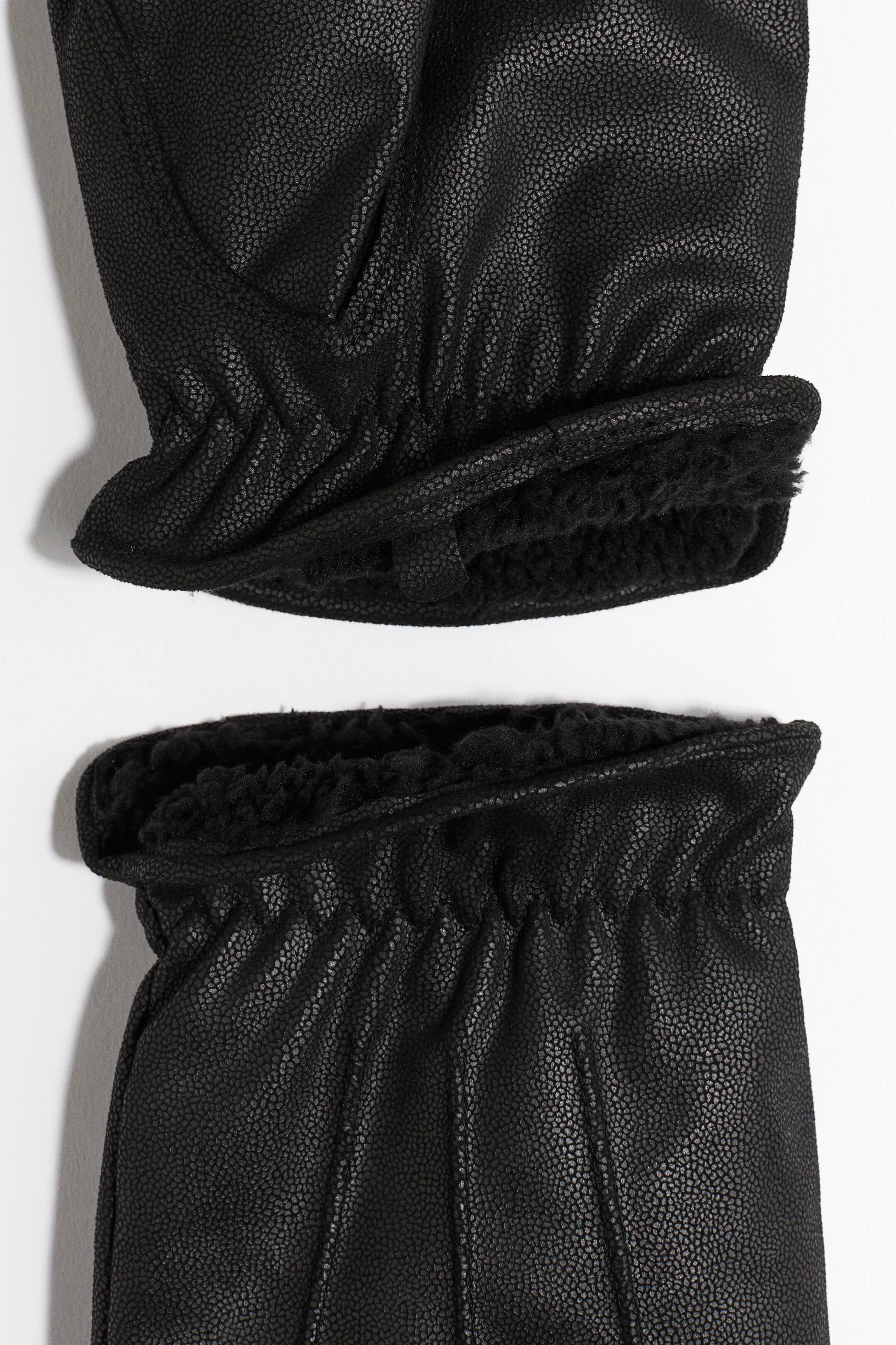 Faux Shearling-lined Gloves | H&M (US + CA)