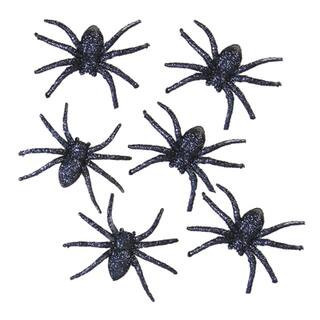 3" Black Glitter Spiders, 6ct. by Ashland® | Michaels® | Michaels Stores