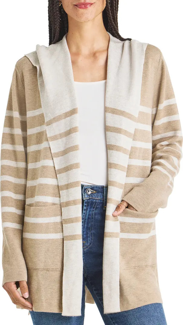 Splendid Syd Stripe Open Front Cardigan | Nordstrom | Nordstrom