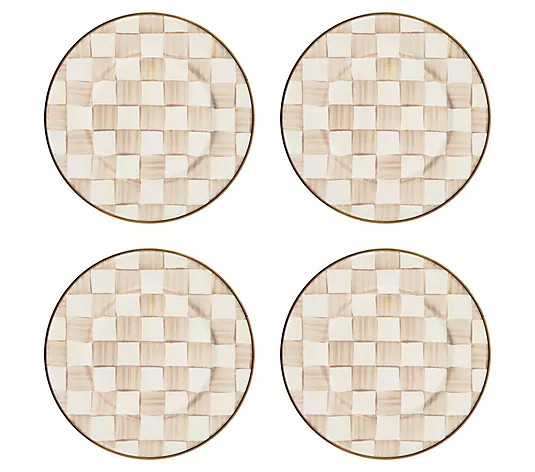 Make Your Selection: MacKenzie- Childs Set of 4 Salad Plates | QVC