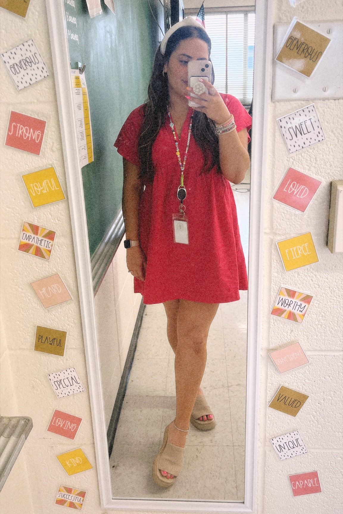 Linen summer dress lightweight teacher outfit short sleeve dress chunky sandals 

#LTKunder100 #LTKstyletip #LTKunder50