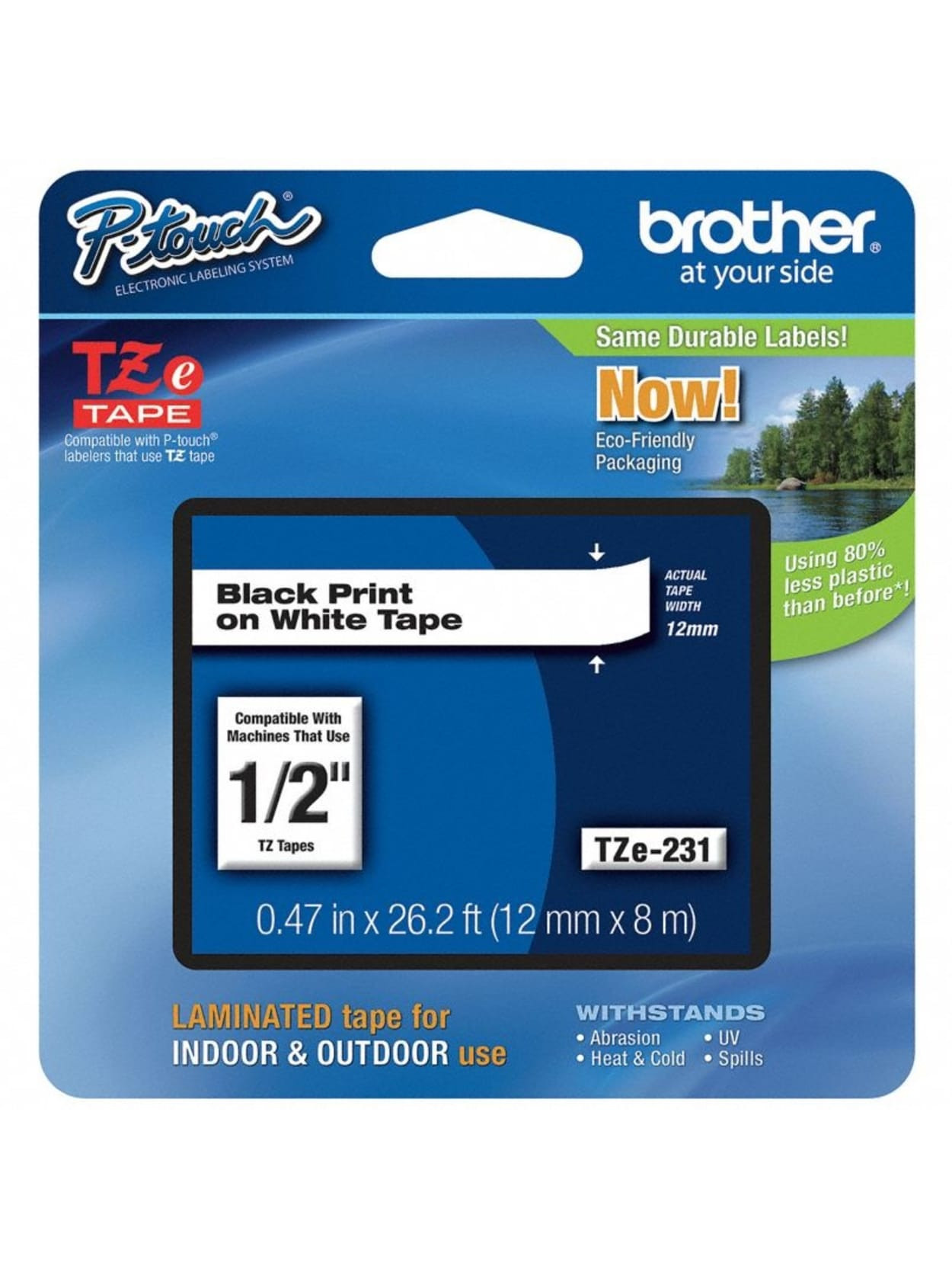 Brother® TZe-231 Black-On-White Tape, 0.5" x 26.2'
				
		        		












	
			
				
				... | Office Depot and OfficeMax 