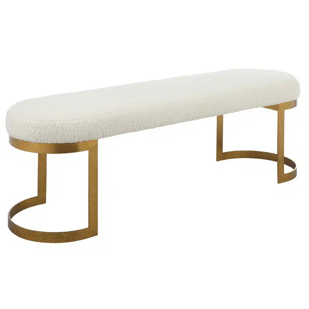 April Upholstered Bench | Perigold