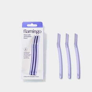 Flamingo Disposable Dermaplane Facial Razors, 3 CT | CVS