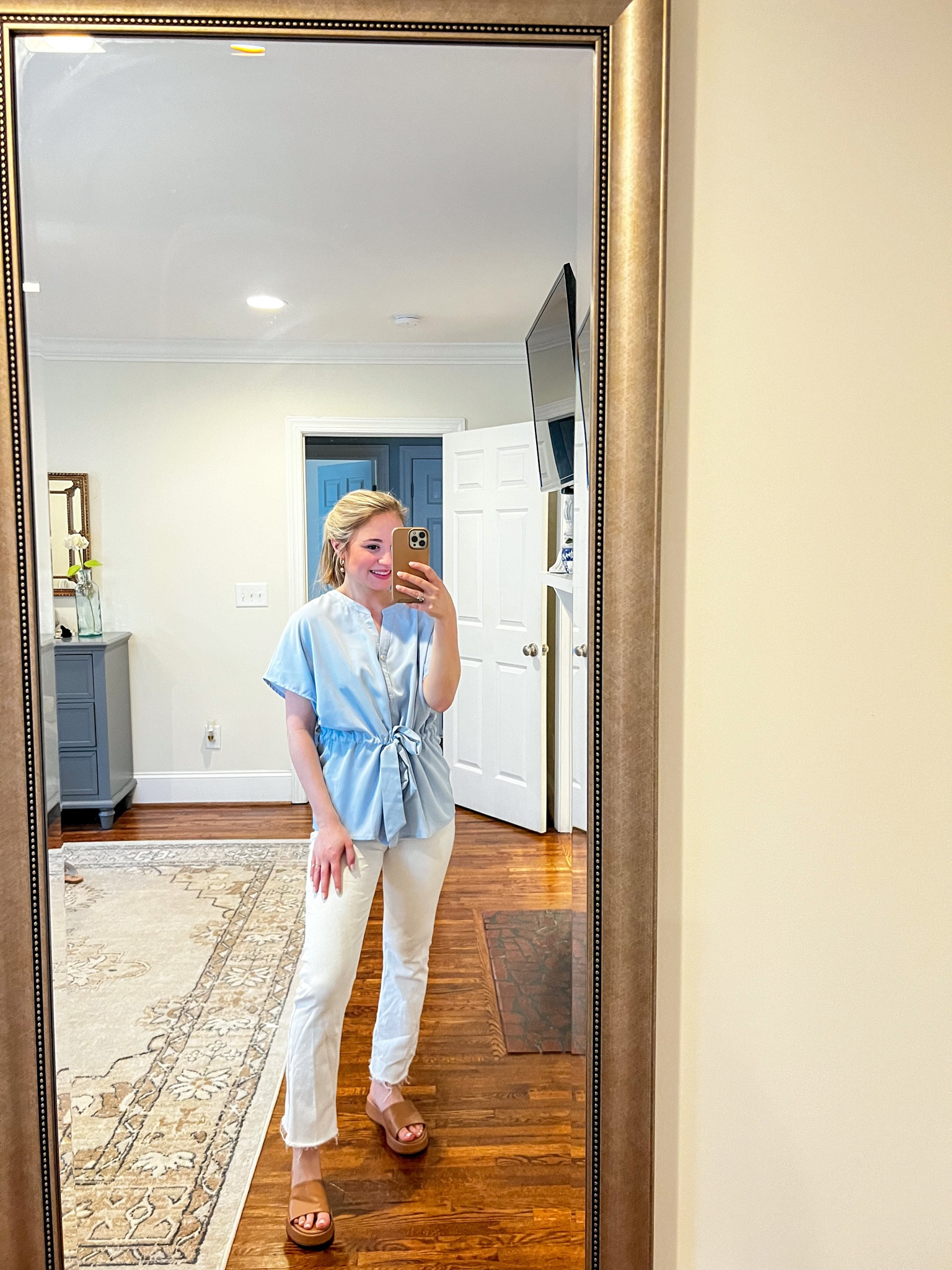 Amazon workwear blouse - so comfortable and runs true to size! 

#LTKSeasonal #LTKworkwear #LTKunder50